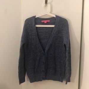 Waffle knit Granpa cardigan